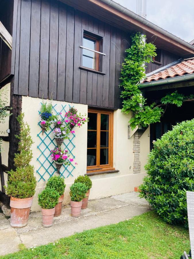 Maison De Campagne Avec Cheminee Et Exterieur La Neuville-aux-Bois Bagian luar foto